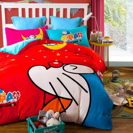 91家纺网 家纺一手货源 找家纺 （总）漫调家纺 温暖舒适水晶绒四件套