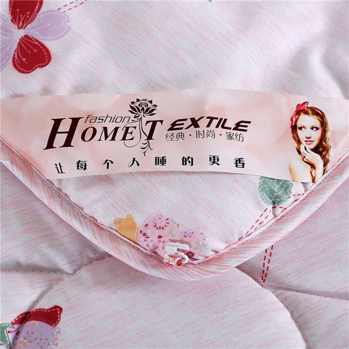 91家纺网 家纺一手货源 找家纺 畅畅家纺 高档新款羽丝绒被芯棉被被芯 幸福花