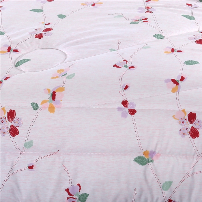 91家纺网 家纺一手货源 找家纺 畅畅家纺 高档新款羽丝绒被芯棉被被芯 幸福花