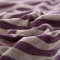 91家纺网 家纺一手货源 找家纺 乐享生活 针织条纹四件套床单款 紫咖中条