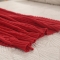 91家纺网 家纺一手货源 找家纺 乐享生活 小麻花毯毛毯红色