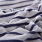 91家纺网 家纺一手货源 找家纺 乐享生活 针织条纹四件套床单款 粉蓝中密