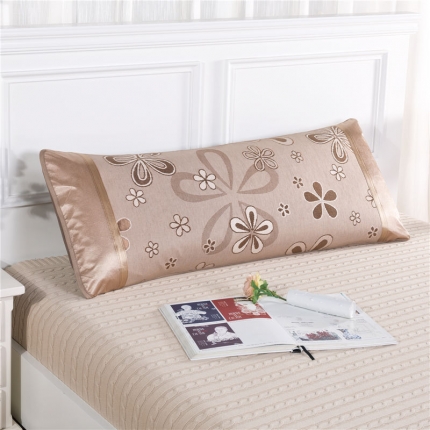 91家纺网 家纺一手货源 找家纺 （总）喜相逢家纺 D18-夏凉双人枕套冰丝凉枕