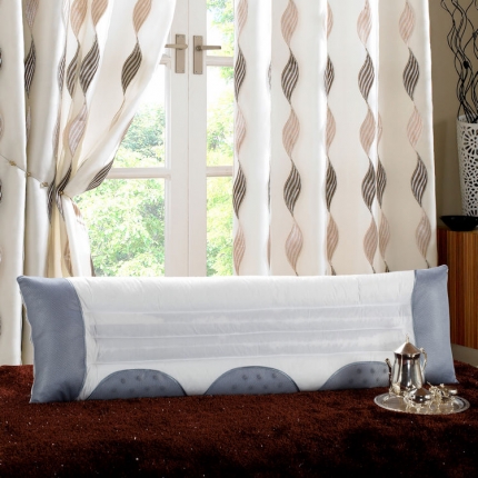 91家纺网 家纺一手货源 找家纺 瑞莉安枕芯 决明子磁疗双人枕 1.2米 1.5米 1.8米