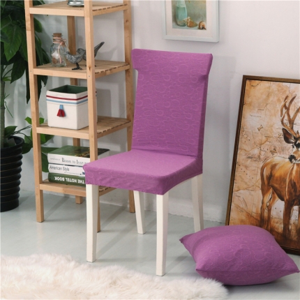 宏雅印象 弹力连体椅套-12色 紫色