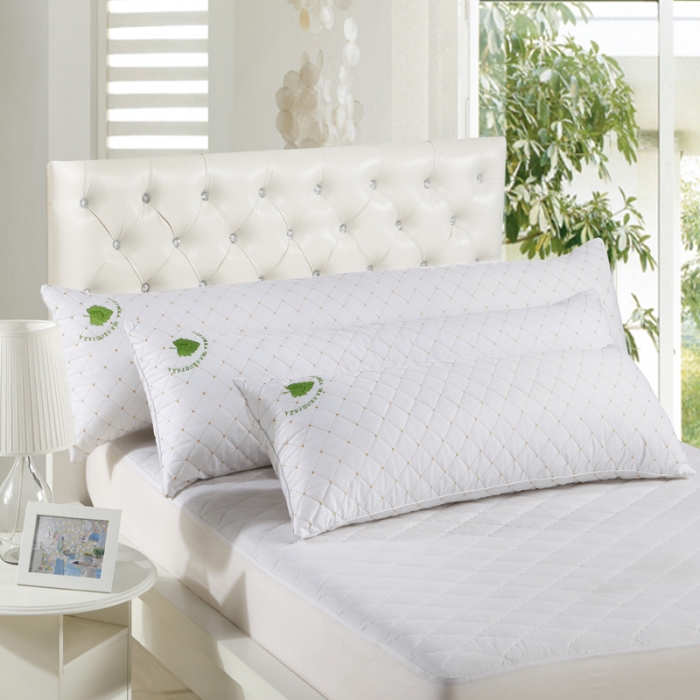 91家纺网 家纺一手货源 找家纺 （总）喜相逢家纺 Z03-绗绣缓压双人枕芯