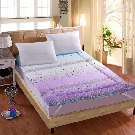红缘坊垫业 磨毛床垫 美丽印象紫1