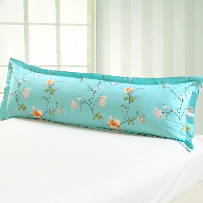 91家纺网 家纺一手货源 找家纺 枕套纯棉清新花园