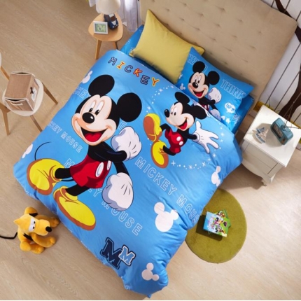 迪士尼家居 全棉迪士尼四件套床单款MU-QSZ-705