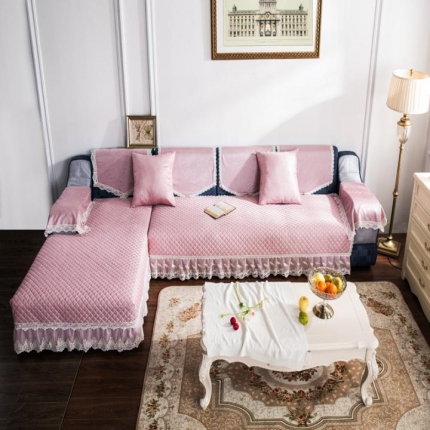 (总)爱美丽家纺 潮流欧式布艺沙发垫