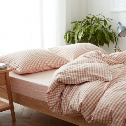 91家纺网 家纺一手货源 找家纺 北欧良品（7规格现货）水洗棉被套单品无印良品被套单件