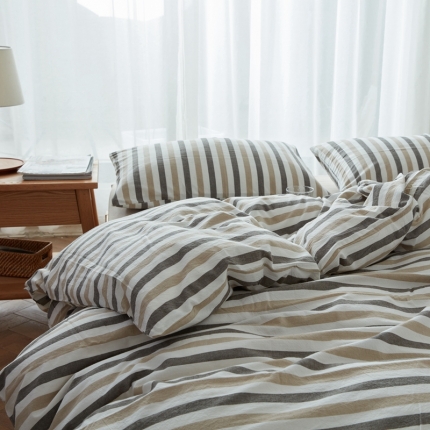 91家纺网 家纺一手货源 找家纺 北欧良品（7规格现货）水洗棉被套单品无印良品被套单件