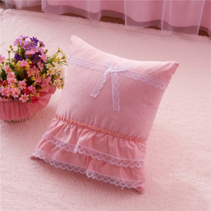 91家纺网 家纺一手货源 找家纺 菊尚家纺 全棉13372韩版四件套红粉佳人配件