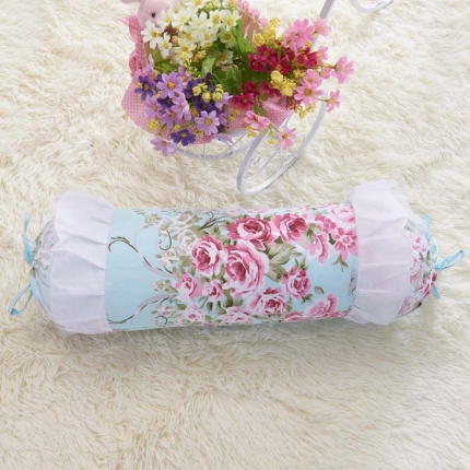 91家纺网 家纺一手货源 找家纺 菊尚家纺 全棉13372韩版四件套爱丁堡玫瑰-蓝配件