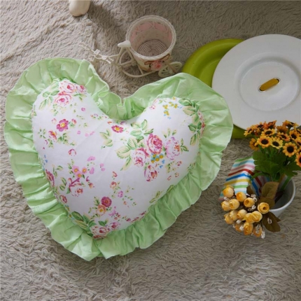 91家纺网 家纺一手货源 找家纺 菊尚家纺 全棉13372韩版四件套浓情绿意配件