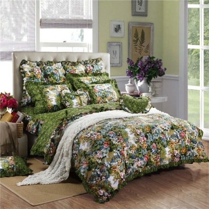 91家纺网 家纺一手货源 找家纺 总菊尚家纺 全棉13372被套