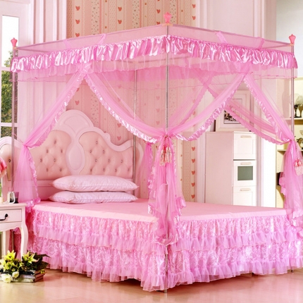 91家纺网 家纺一手货源 找家纺 艾晶美家纺 魅力夏日公主蚊帐