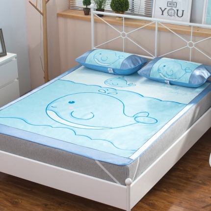 91家纺网 家纺一手货源 找家纺 (总）慕尚家纺2016大版卡通冰丝席