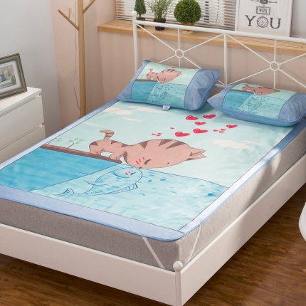 91家纺网 家纺一手货源 找家纺 (总）慕尚家纺2016大版卡通冰丝席