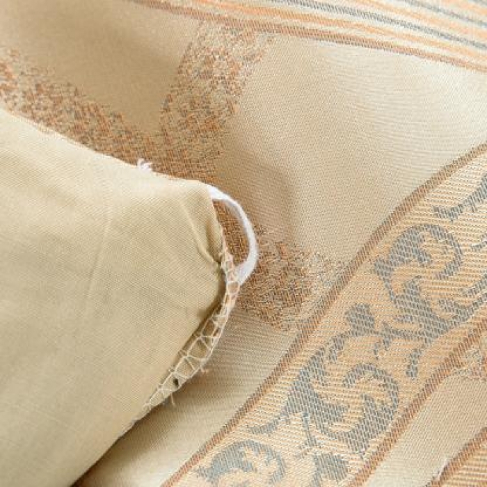 91家纺网 家纺一手货源 找家纺 兴美佳家纺  欧式提花加棉拉链四件套 金杯琉璃