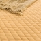 91家纺网 家纺一手货源 找家纺 敢谢床垫 珊瑚绒立体床垫 驼色