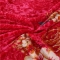91家纺网 家纺一手货源 找家纺 优美佳家纺 法莱绒200克卷边盖毯 花开满园