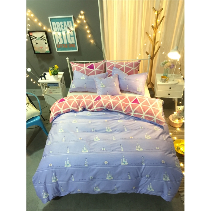 91家纺网 家纺一手货源 找家纺 慕梵2018新品全棉法莱绒单被套纯棉单被罩法兰绒水晶绒棉加绒