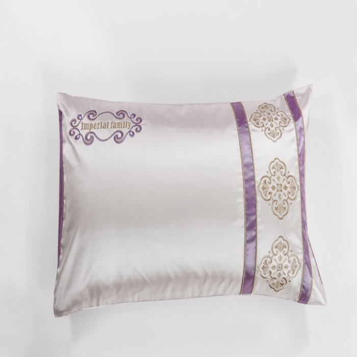 91家纺网 家纺一手货源 找家纺 OL家纺 2020年40S样板房系列十一件套 丽芙庄园-雪青