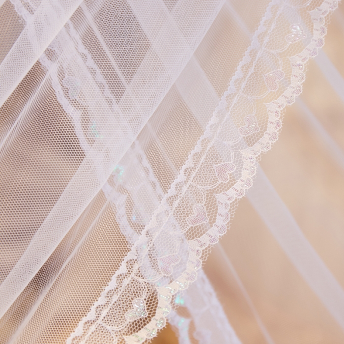 91家纺网 家纺一手货源 找家纺 新太阳家纺 新款落地宫廷蚊帐—解语花白色