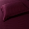 91家纺网 家纺一手货源 找家纺 清怡家纺 全棉缎条纯色四件套床笠款 深紫色