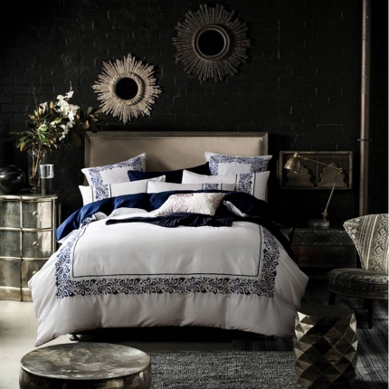 91家纺网 家纺一手货源 找家纺 兴美佳家纺  欧式60s贡缎长绒棉刺绣四件套–北欧风情