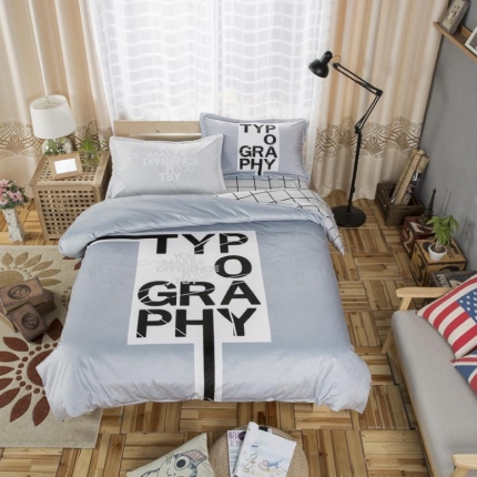 91家纺网 家纺一手货源 找家纺 漫调家纺 温暖舒适水晶绒四件套格韵