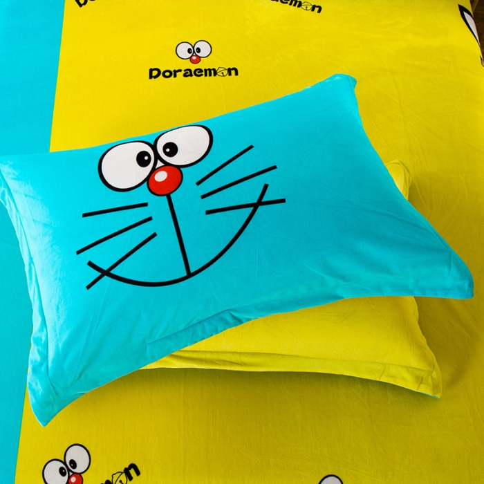 91家纺网 家纺一手货源 找家纺 漫调家纺 温暖舒适水晶绒四件套多啦乐园