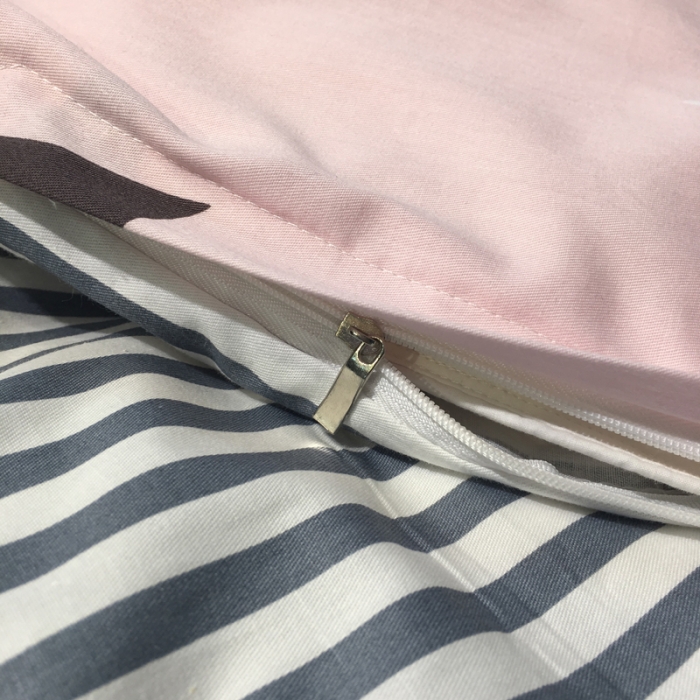 91家纺网 家纺一手货源 找家纺 漫调家纺 全棉北欧风四件套床单款思恋