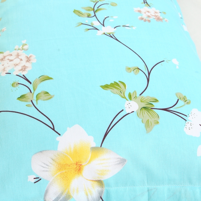 91家纺网 家纺一手货源 找家纺 枕套纯棉清新花园