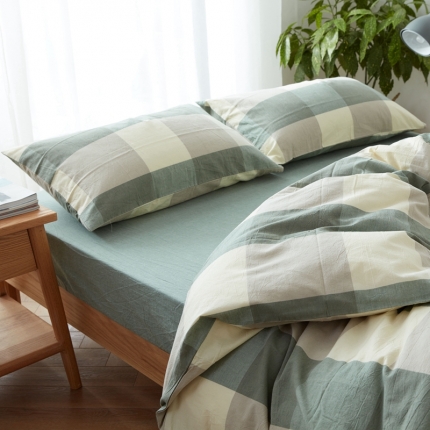 91家纺网 家纺一手货源 找家纺 北欧良品（7规格现货）水洗棉被套单品无印良品被套单件