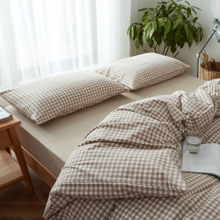 91家纺网 家纺一手货源 找家纺 北欧良品（7规格现货）水洗棉被套单品无印良品被套单件