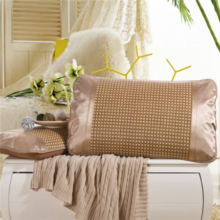 91家纺网 家纺一手货源 找家纺 （总）喜相逢家纺 D18-夏凉双人枕套-冰藤冰枕