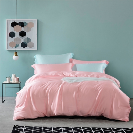 91家纺网 家纺一手货源 找家纺 【DUOMEILY】 60S天丝四件套纯色大全