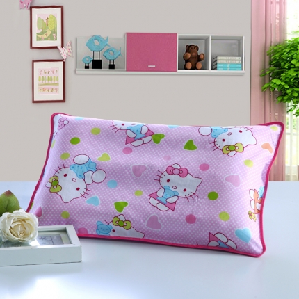 91家纺网 家纺一手货源 找家纺 锦绣万家 儿童学生决明子枕枕头枕芯中号