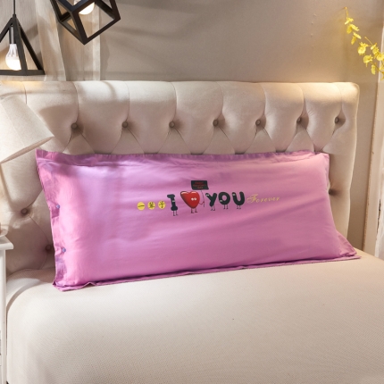 91家纺网 家纺一手货源 找家纺 （汇总）喜相逢家纺 全棉13372定位双人枕套1