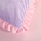 91家纺网 家纺一手货源 找家纺 优加良品超柔短毛绒卡通贴布绣床裙四件套凯蒂猫紫