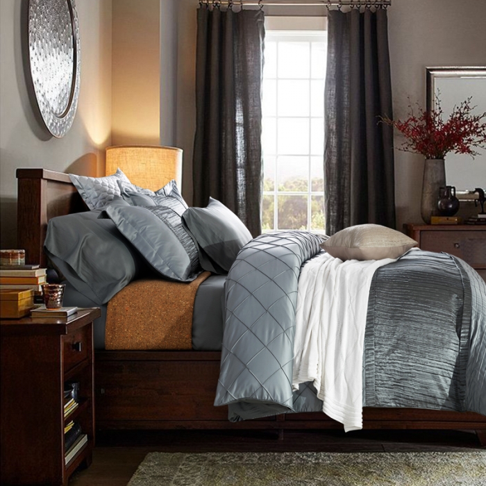 91家纺网 家纺一手货源 找家纺 宅家居轻奢系列四件套费洛驰