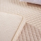 91家纺网 家纺一手货源 找家纺 芙琳家纺 精美超柔珊瑚绒立体床垫 米黄