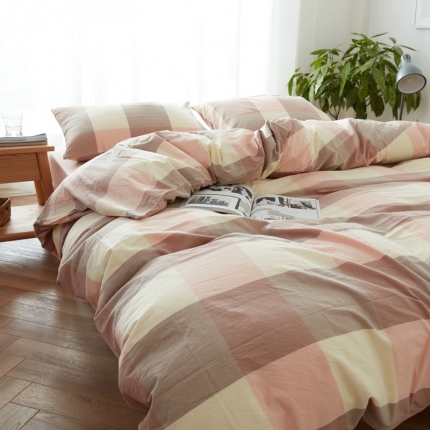 91家纺网 家纺一手货源 找家纺 北欧良品（7规格现货）水洗棉被套单品无印良品被套单件