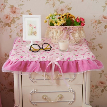 91家纺网 家纺一手货源 找家纺 菊尚家纺 全棉13372韩版四件套春意盎然配件