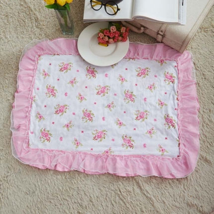 91家纺网 家纺一手货源 找家纺 菊尚家纺 全棉13372韩版四件套粉色佳人配件