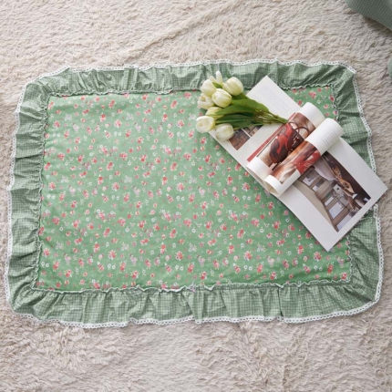 91家纺网 家纺一手货源 找家纺 菊尚家纺 全棉13372韩版四件套清新森女配件