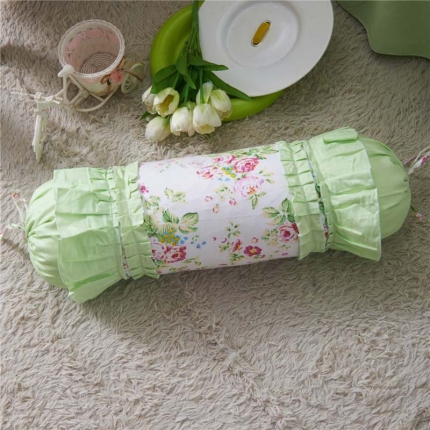 91家纺网 家纺一手货源 找家纺 菊尚家纺 全棉13372韩版四件套浓情绿意配件