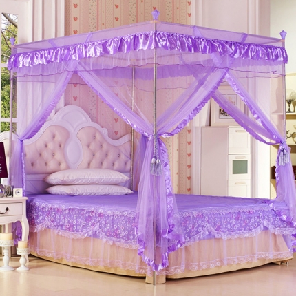 91家纺网 家纺一手货源 找家纺 艾晶美家纺 魅力夏日公主蚊帐